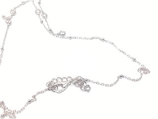 collar plata 925mm con piedra con circonita 21cm