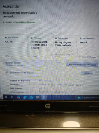 Ordenador Portátil HP Pavilion Negro/Gris