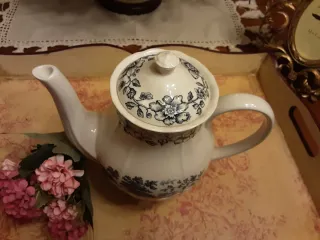 Cafetera Antigua San Claudio Porcelana
