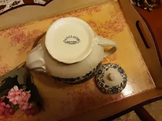 Cafetera Antigua San Claudio Porcelana