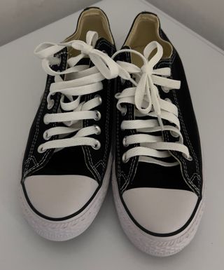 Converse Negro Blanco Talla 41