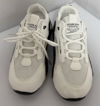 Zapatillas DENIM ASR Blancas y Negras