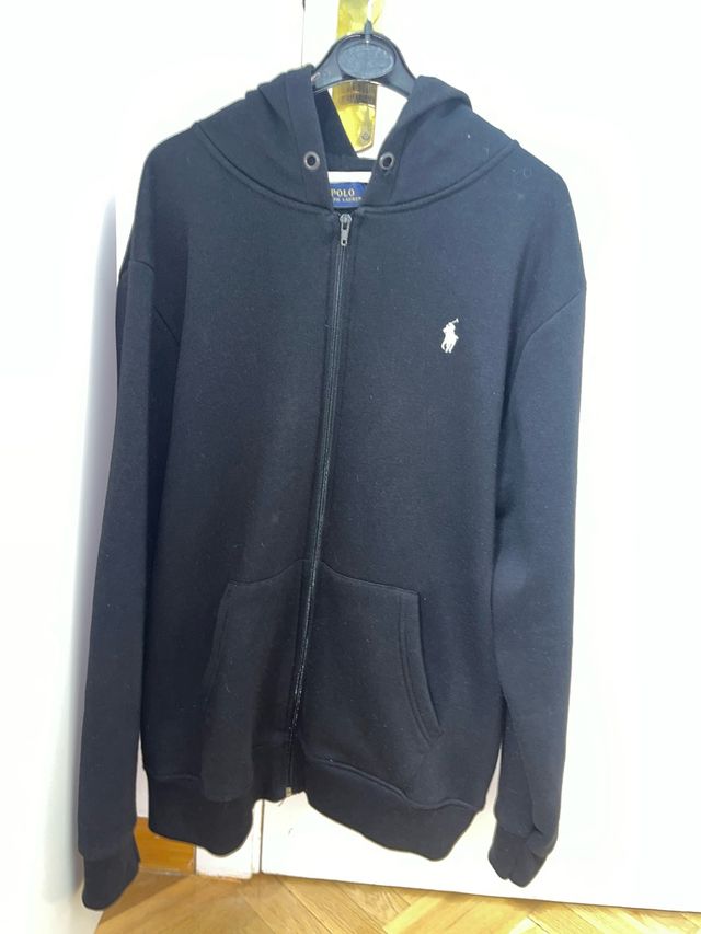 Chaqueta Polo Ralph Lauren Negra Cremallera