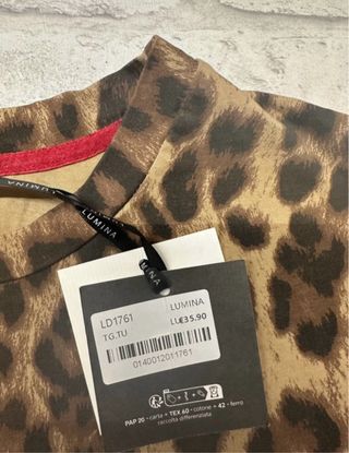 Camiseta Leopardo Lumina