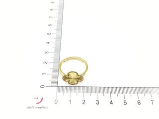 anillo oro 18k t. 19 (18,79 mm)