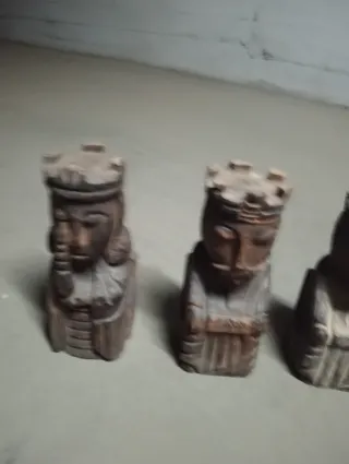 Figuras Reyes Católicos Madera