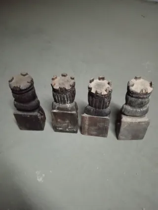 Figuras Reyes Católicos Madera