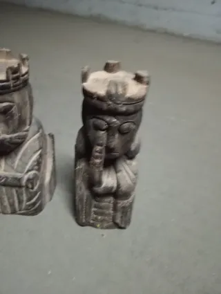 Figuras Reyes Católicos Madera