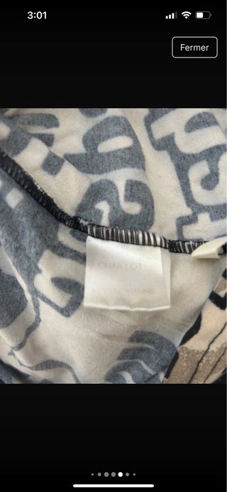 Top Vintage Estampado Letras