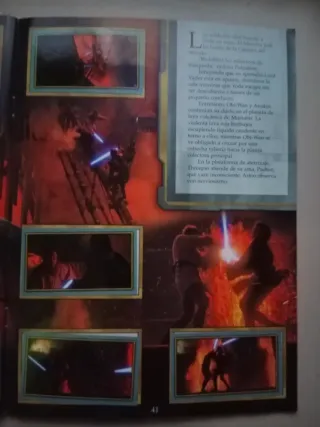 Álbum Star Wars La Venganza de los Sith