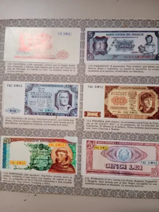 Álbum Dinero de todos los países