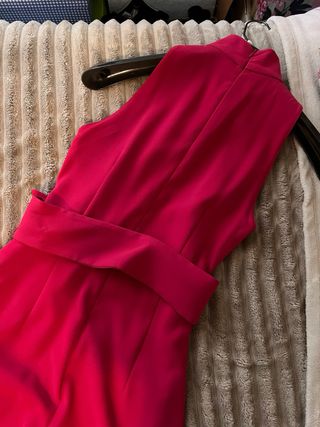 Mono Zara Rosa fucsia con Cinturón