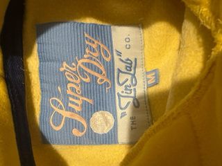 Sudadera Superdry Amarilla Vintage