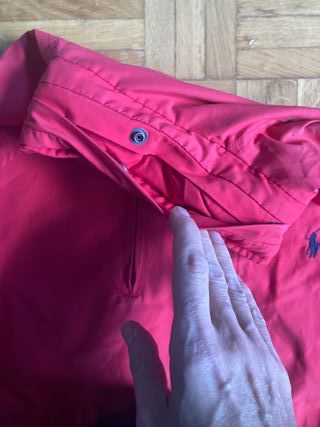 Chaqueta Cortavientos Ralph Lauren Roja