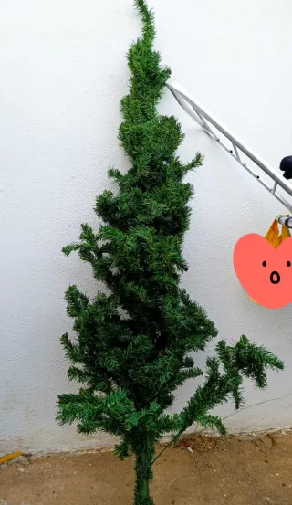 Árvore de Natal Verde Plástico