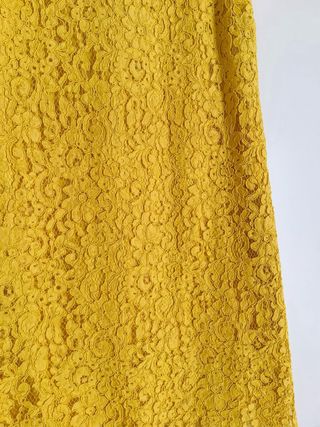 Abito Zara Pizzo Giallo Taglia S nuovo