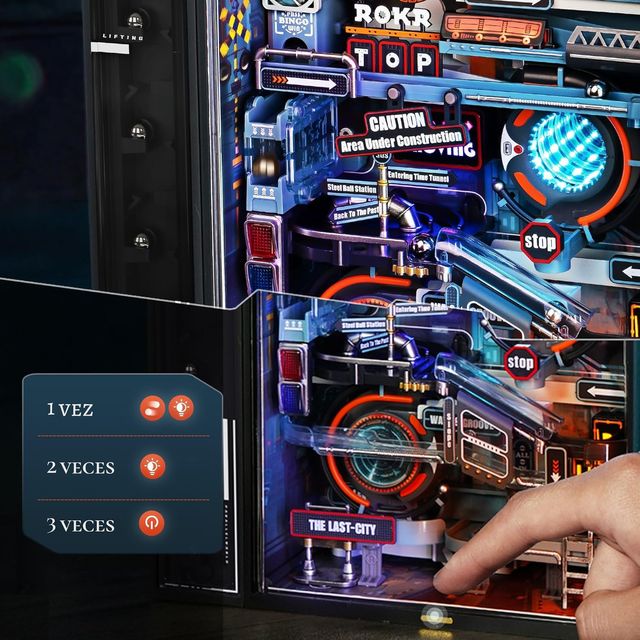 Maqueta Cyberpunk ROKR Madera