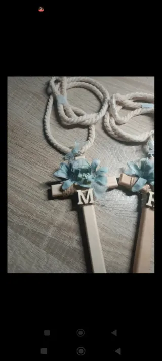 Cruz de madera personalizada para evento