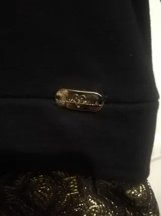Abito Anima Gemella nero e oro