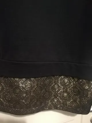 Abito Anima Gemella nero e oro