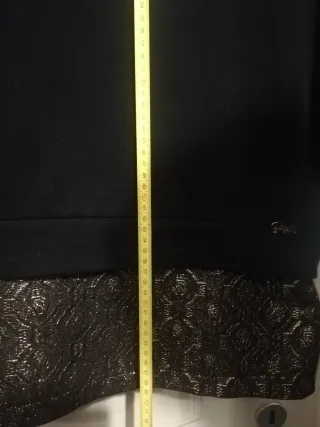 Abito Anima Gemella nero e oro
