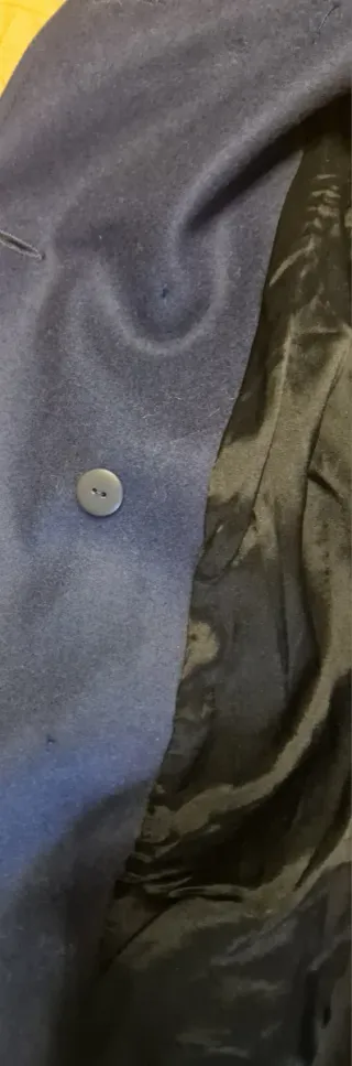 Cappotto Denny Rose blu NUOVO taglia L