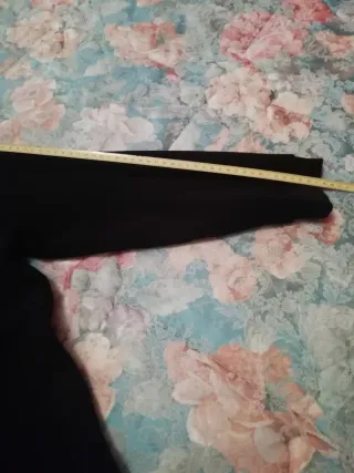 Abito corto Anima Gemella nero e oro