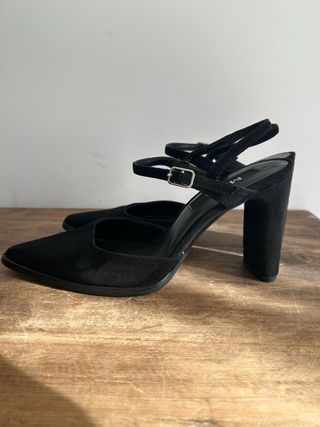 Zapatos de tacón Mango negros