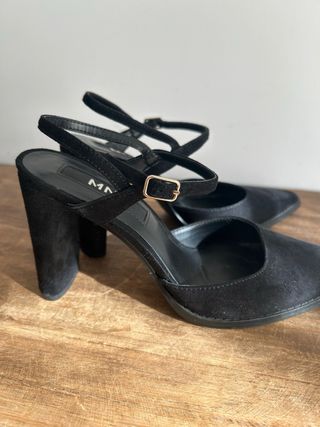 Zapatos de tacón Mango negros