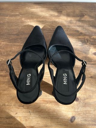 Zapatos de tacón Mango negros
