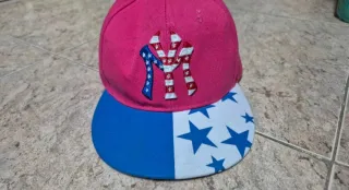 Gorra NY Roja y Azul Estrellas