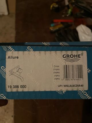 2 Grifos Grohe Metal Baño/Cocina