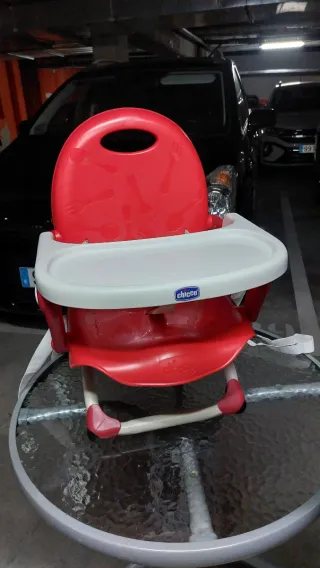 Trona Alzador Chicco Pocket Snack Rojo
