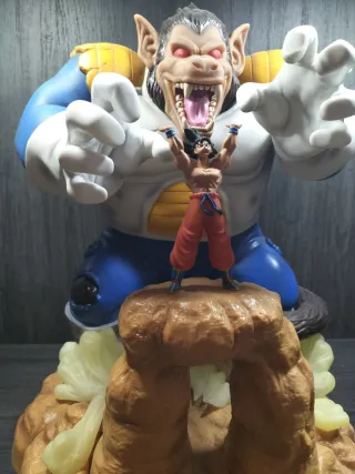 Figura Ozaru Vegeta vs Goku