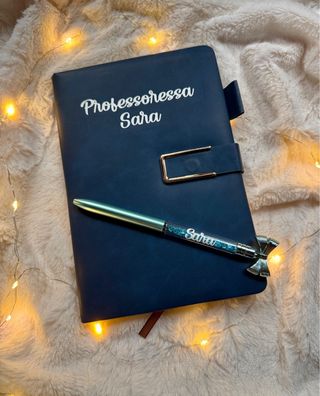 Set notebook a5 + Penna