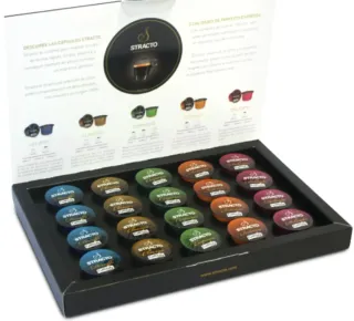 Cafetera Caffitaly Cápsulas Roja y otra verde