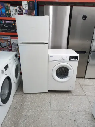 Super oferta pack nevera y lavadora con garantía