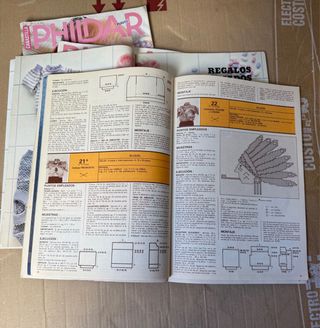 Revistas para punto PHILDAR 5 und.