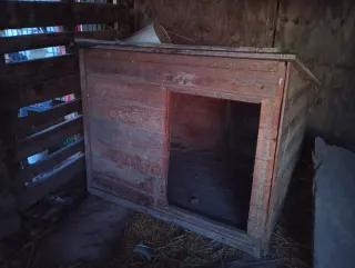 Caseta Perro Madera Grande