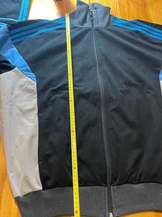 Chándal Adidas Vintage Negro y Azul