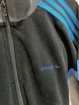 Chándal Adidas Vintage Negro y Azul