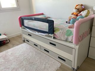 Cama nido juvenil con cajones