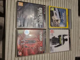 Pack 4 Juegos PS3: Call of Duty, NBA 2K13, Need fo
