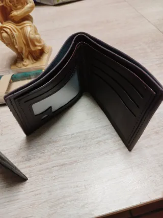 Lote vintage: figura, pluma y carteras