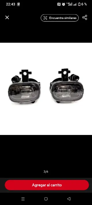 Luces Antiniebla LED Nissan Qashqai J12 2023- 202