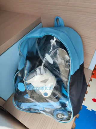 Pattini a 3 ruote con zaino