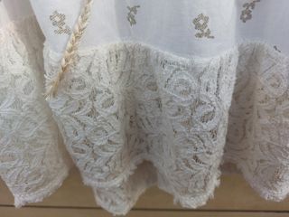 Blusa Ibicenca boho chic hippie bordada con encaje