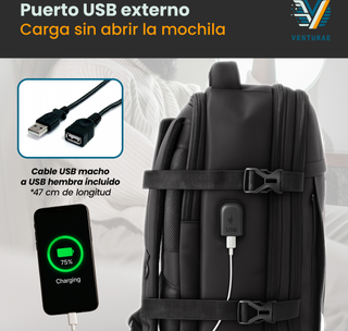 Mochila Viaje Cabina Ryanair 40x20x25 Premium
