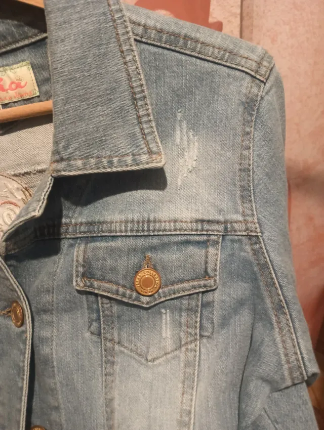 Chaqueta vaquera azul