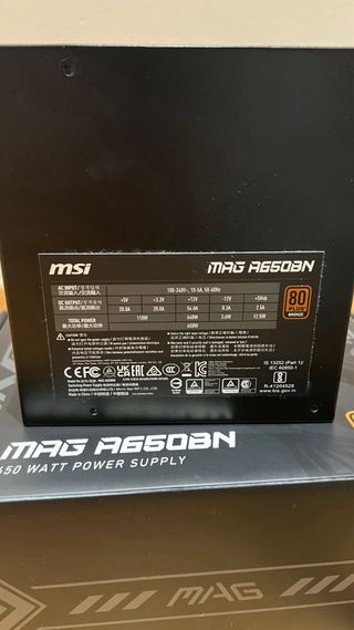 Fuente Alimentación Gaming MSI MAG